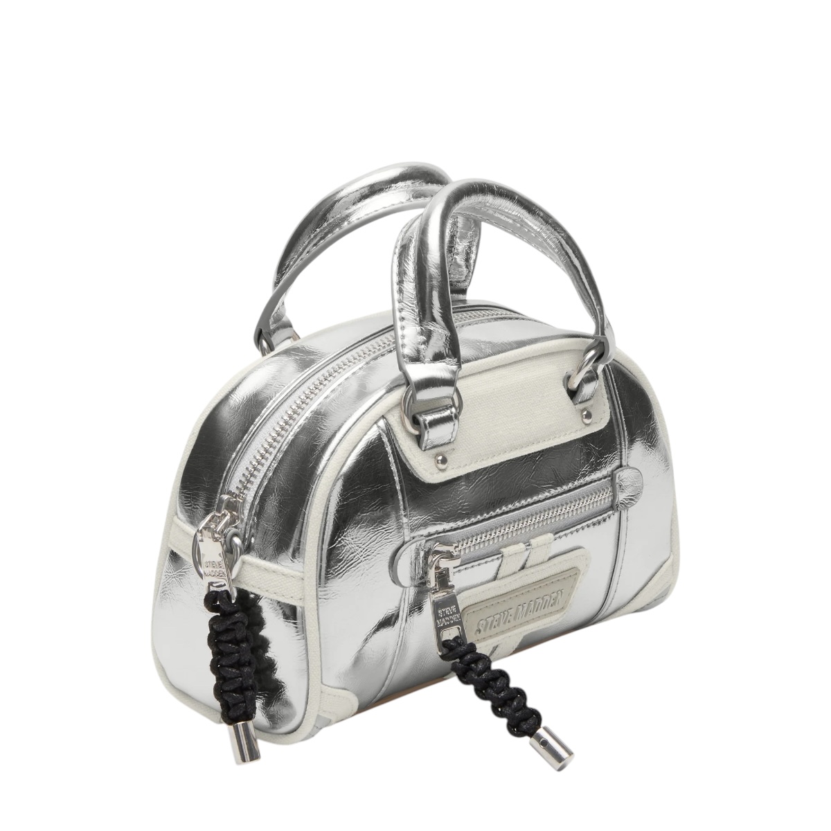 Foto 5 pulgar | Bolsa Crossbody Steve Madden Pins Silver