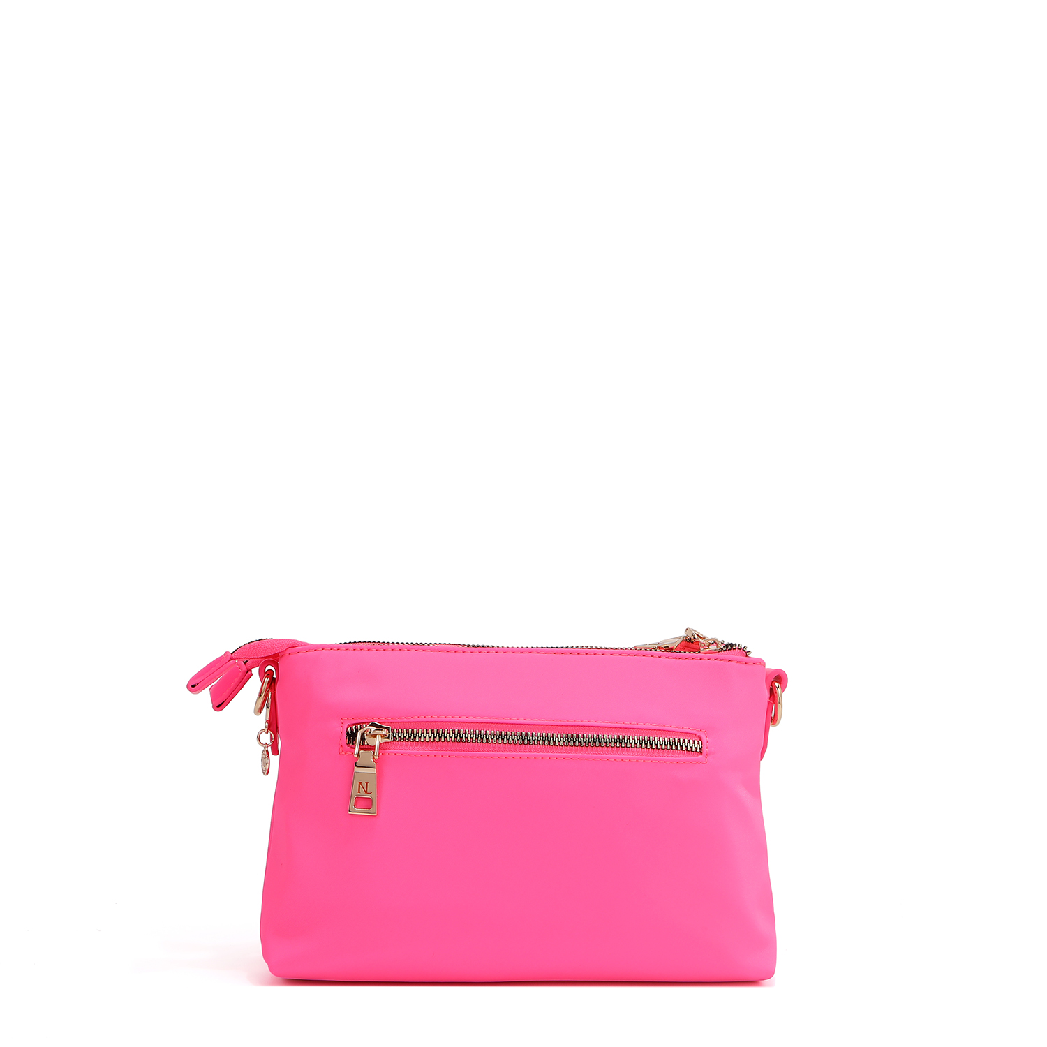 Foto 4 pulgar | Bolsa Crossbody Nicole Lee de Nailon Con Parches