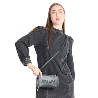 Foto 6 | Bolsa Crossbody DKNY Camera Black