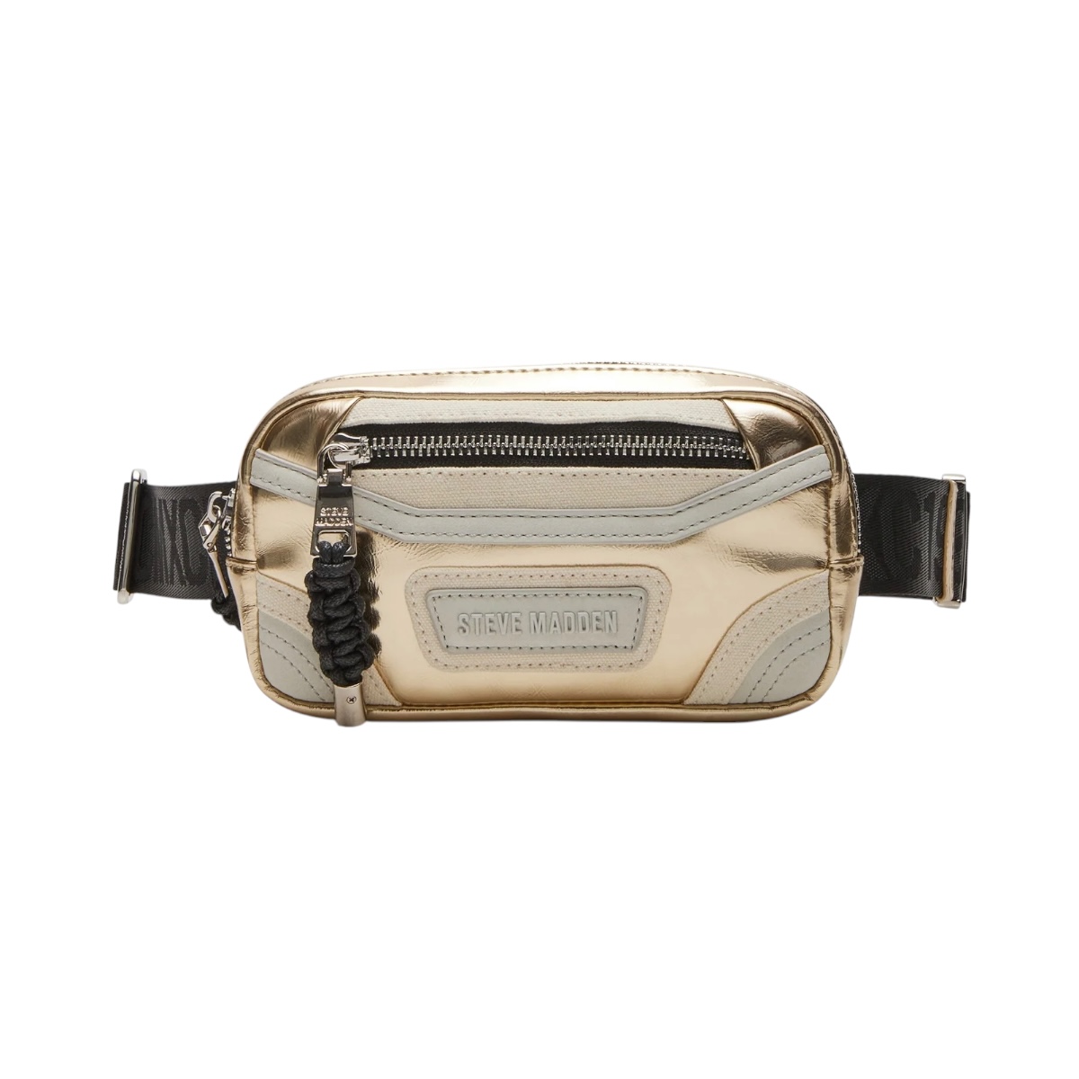 Foto 2 pulgar | Bolsa Crossbody Steve Madden Madridd Gold para Dama