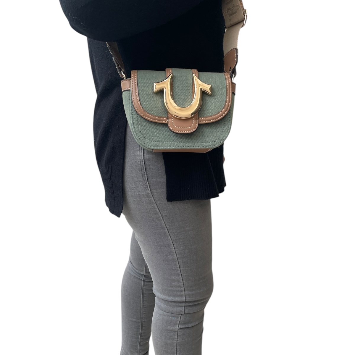Foto 6 | Bolsa Crossbody True Religion Sage