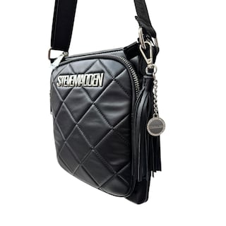 Foto 3 | Bolsa Crossbody Steve Madden SMBGLAM-Q Negro Rombos