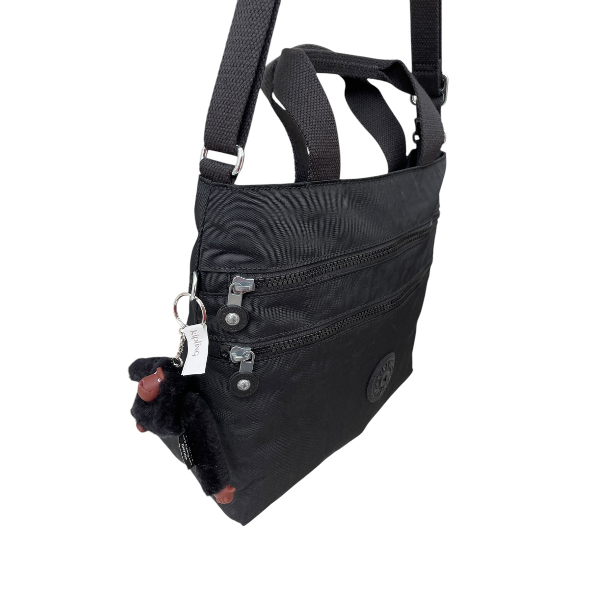 Foto 5 pulgar | Bolsa Crossbody Kipling Black Tonal Miah