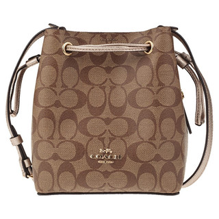 Foto 2 pulgar | Bolsa Crossbody Lena Coach F83856 Miel Bronce