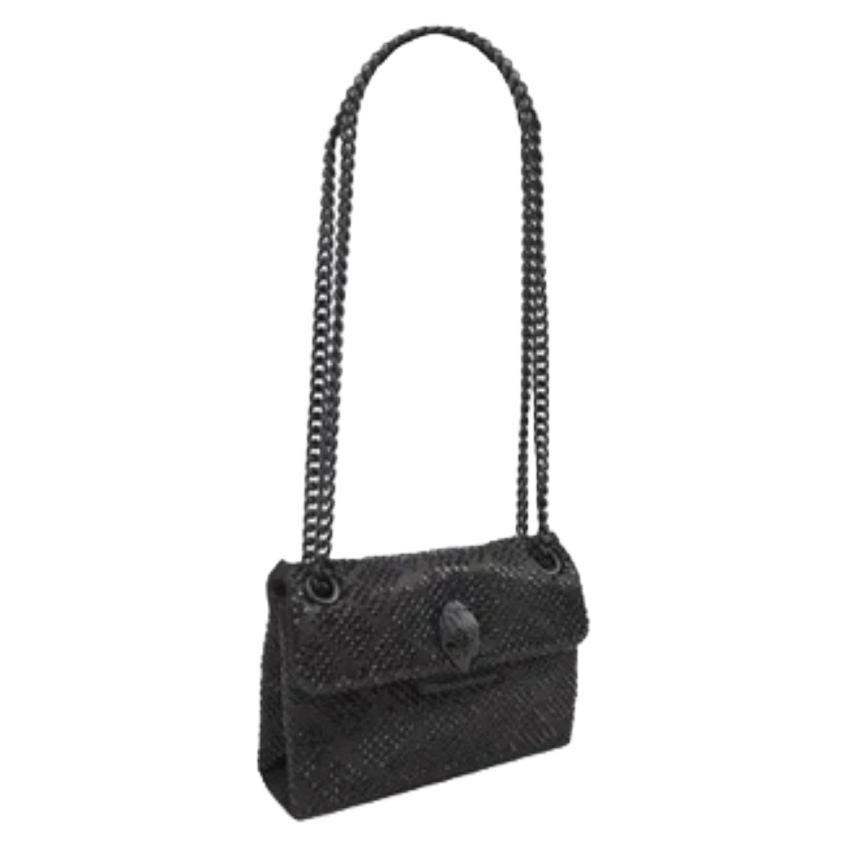 Foto 8 pulgar | Bolsa Kurt Geiger Kensington Mini Cristales 9546600609 Negro