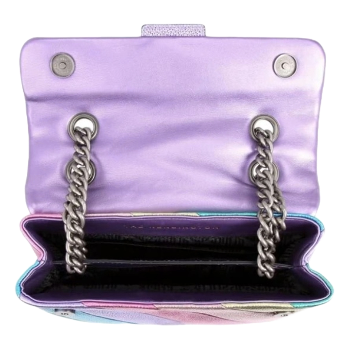 Foto 4 pulgar | Bolsa Kurt Geiger Kensington Multi Arcoíris Pastel Mediana 9797499109