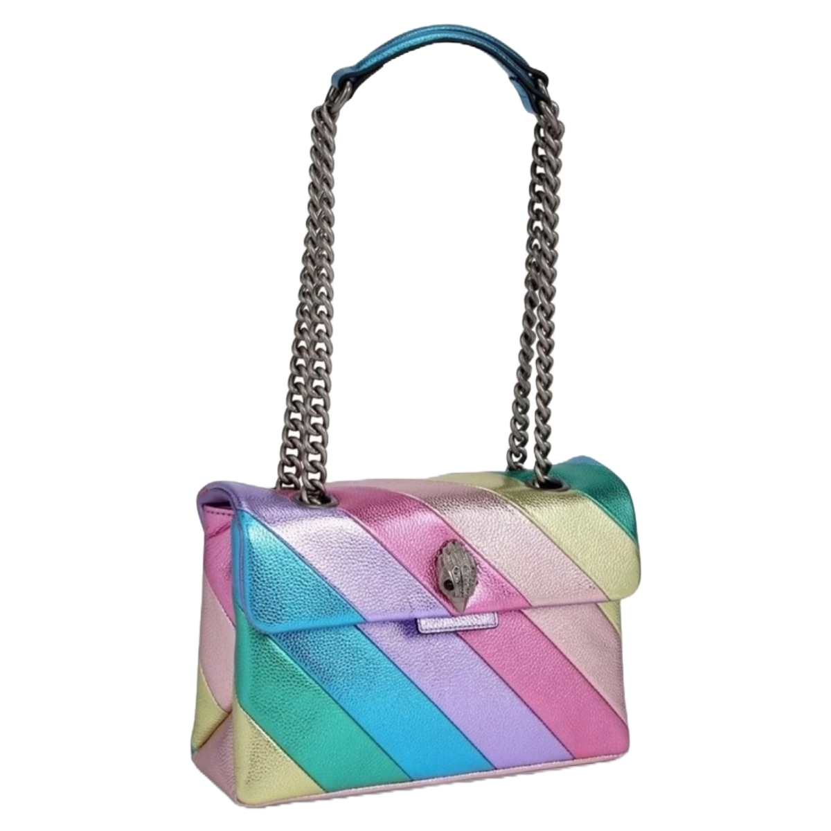 Foto 5 pulgar | Bolsa Kurt Geiger Kensington Multi Arcoíris Pastel Mediana 9797499109