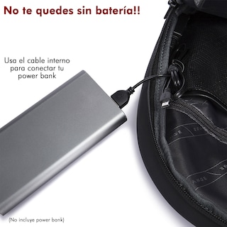 Foto 3 | Crossbody Premium Suave - Gris