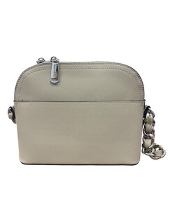 Foto 4 | Bolsa Steve Madden Crossbody Color Beige, Piel, Con Doble Asa Desmontable Y Ajustable