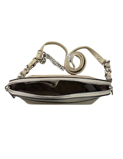 Foto 5 | Bolsa Steve Madden Crossbody Color Beige, Piel, Con Doble Asa Desmontable Y Ajustable