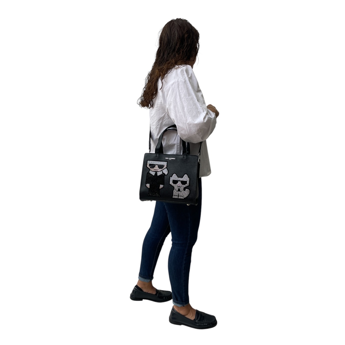 Foto 6 pulgar | Bolsa Karl Lagerfeld Paris Maybelle Satchel