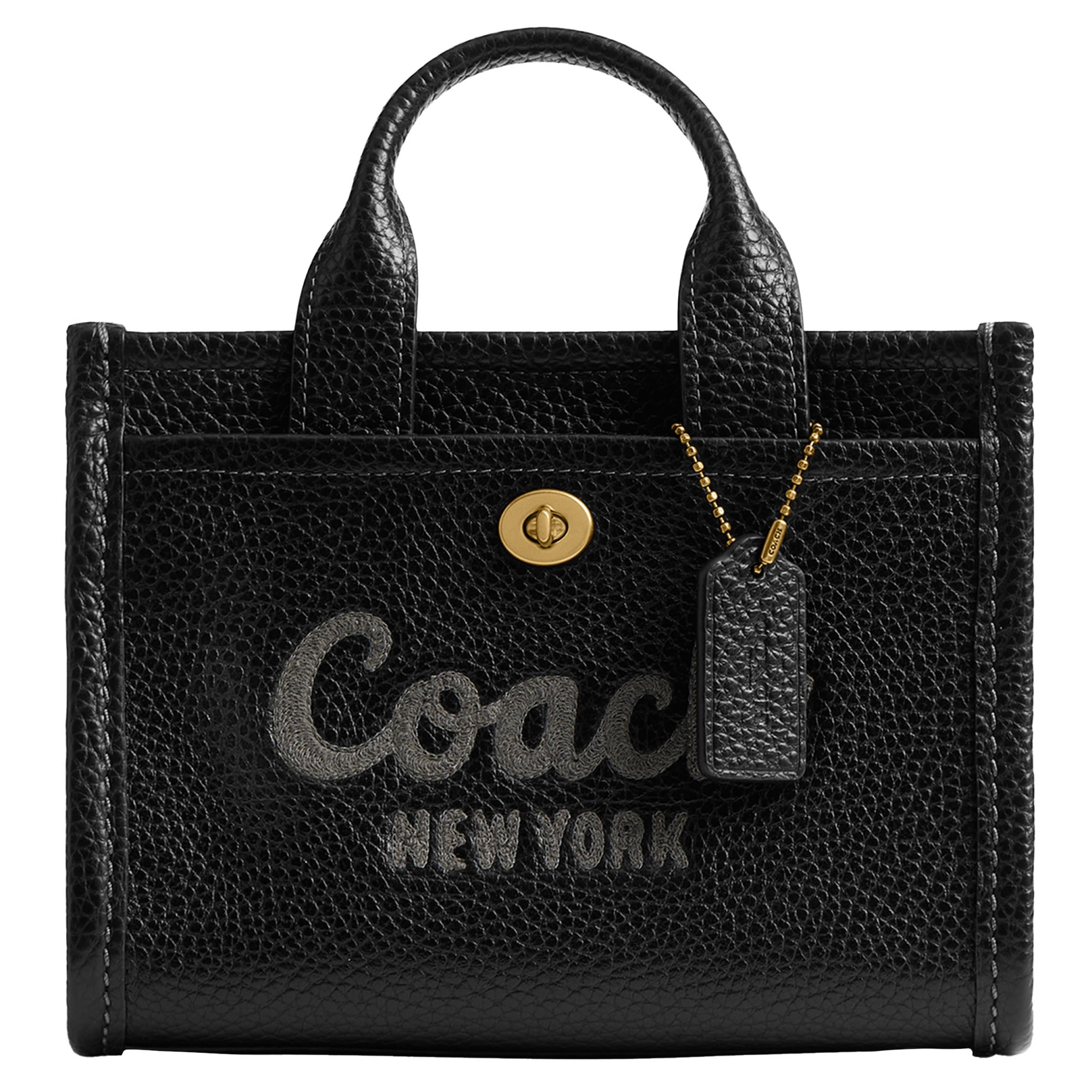 Foto 2 pulgar | Bolso De Mano Coach Cargo 20 Bubble Leather B4/black - Venta Internacional.