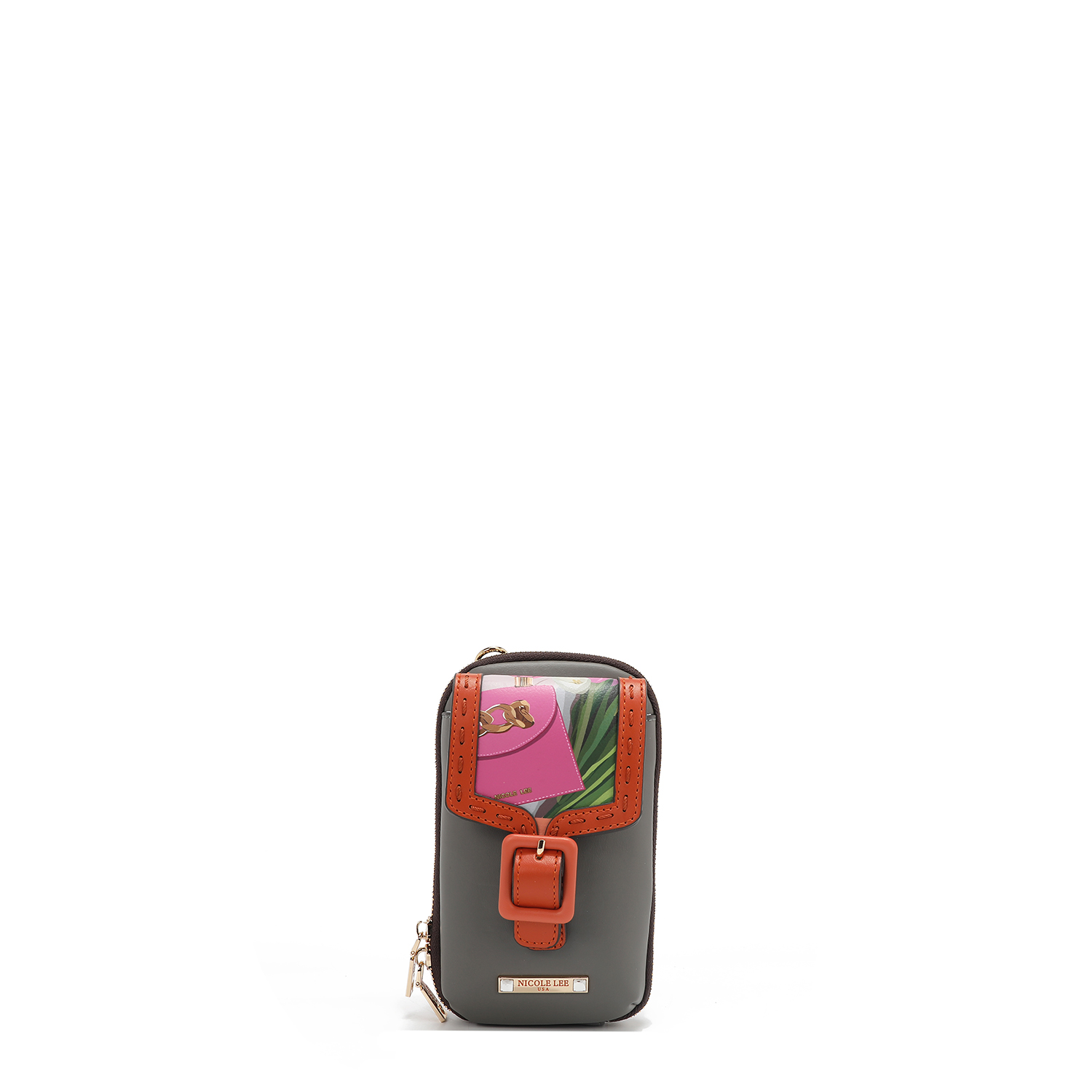 Foto 1 | Bolsa Crossbody Nicole Lee Print Violet Blossom