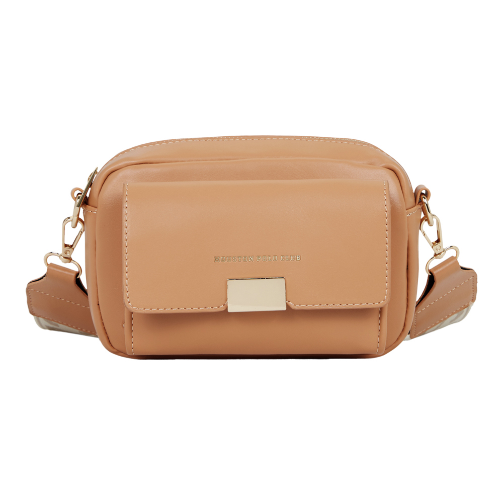 Foto 2 pulgar | Crossbody Hpc Polo Color Café