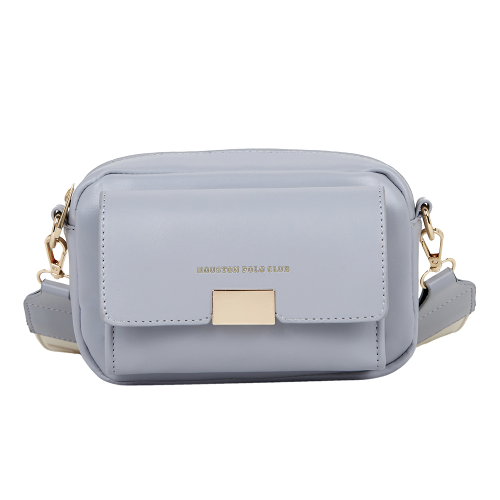 Foto 2 pulgar | Crossbody Hpc Polo Color Gris