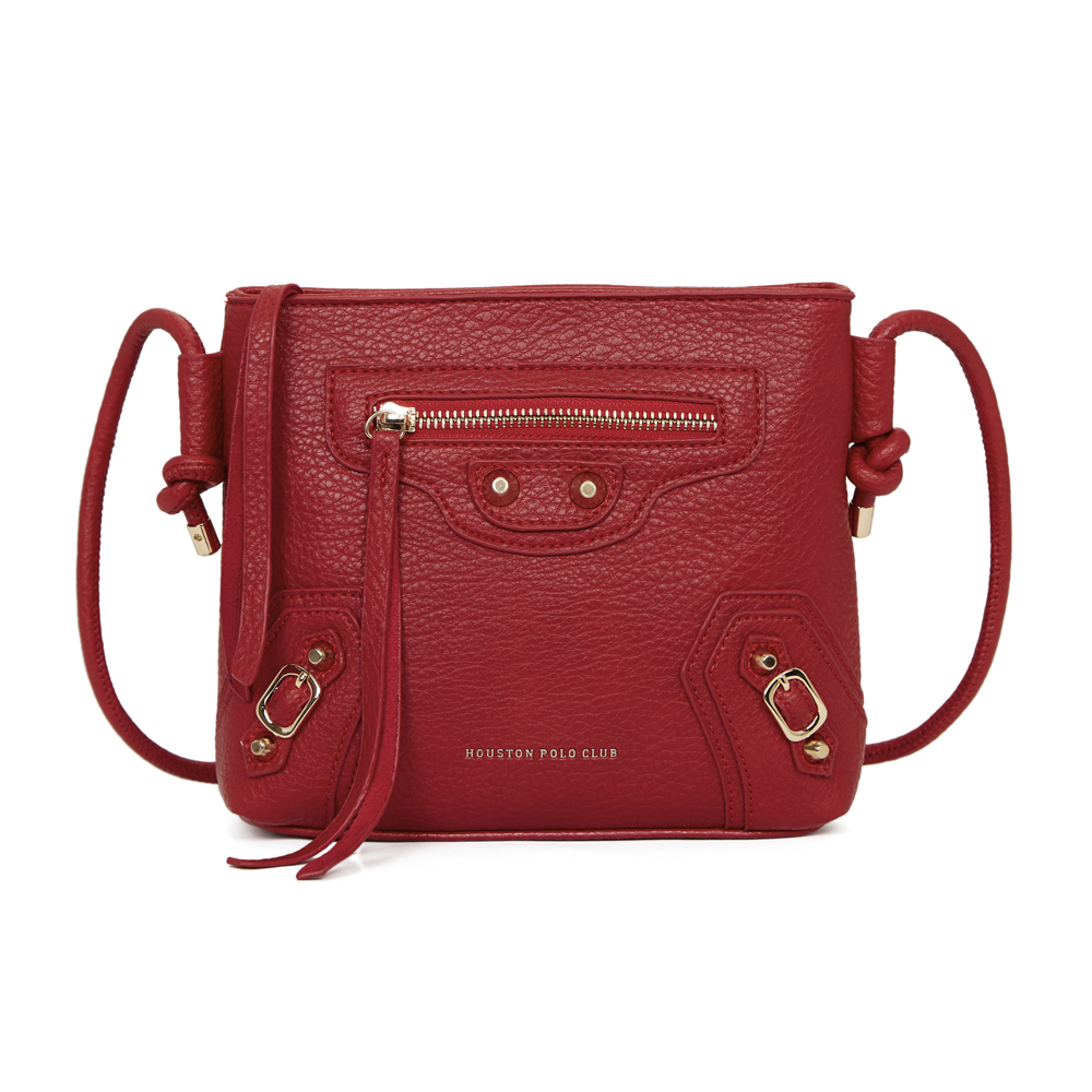 Crossbody Hpc Polo Color Rojo
