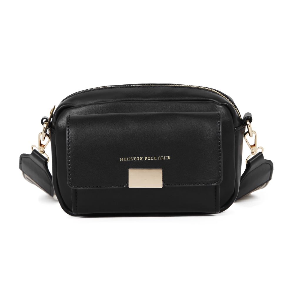 Crossbody Hpc Polo Color Negro