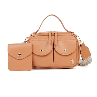 Foto 1 | Crossbody Hpc Polo Color Café