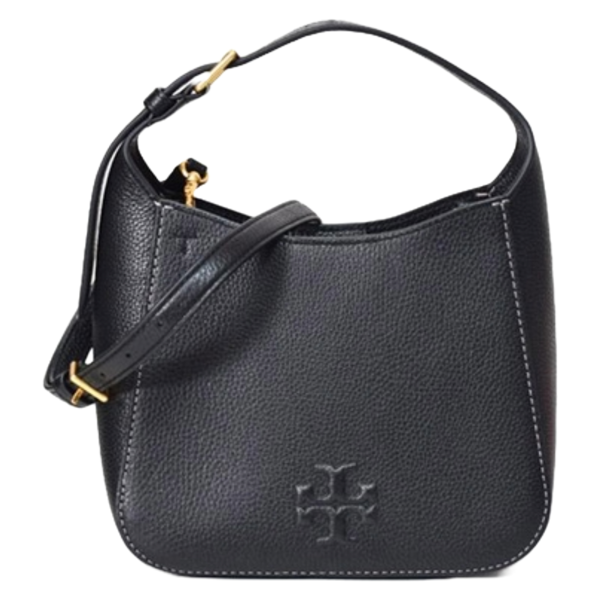 Foto 1 | Bolsa Tory Burch Thea Bucket Pequeña 144690 001 Negro