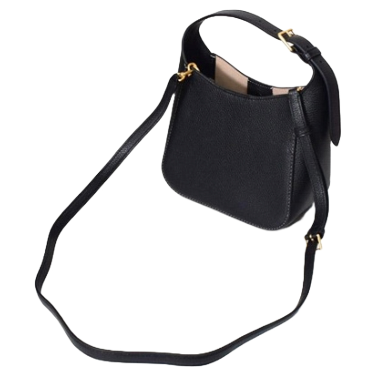 Foto 2 | Bolsa Tory Burch Thea Bucket Pequeña 144690 001 Negro