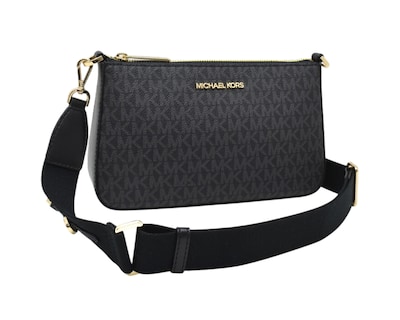 Foto 3 | Bolsa Michael Kors Jet Set Travel Small Logo Shoulder Bag With Pouches 35s1gtvc3b Color Negro