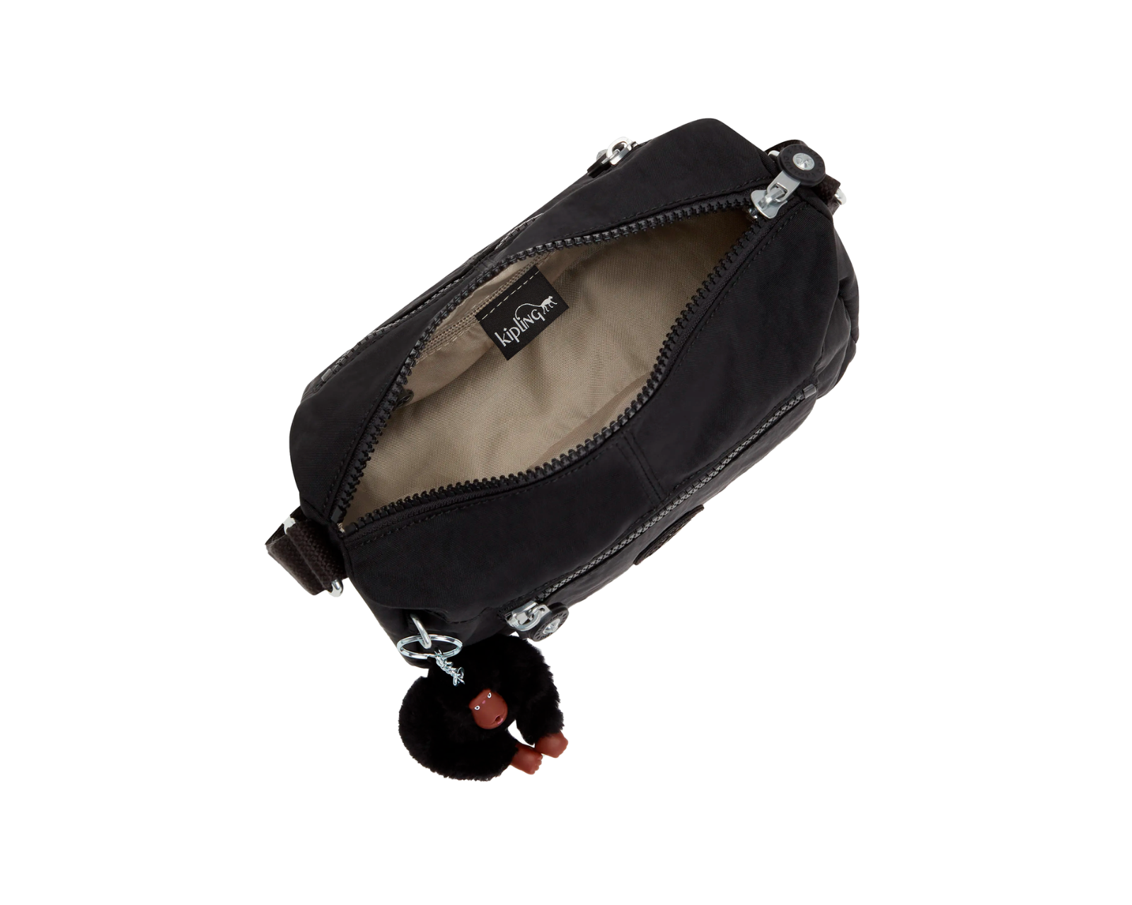 Foto 4 | Bolsa Kipling Wes Hb6555 Color Negro