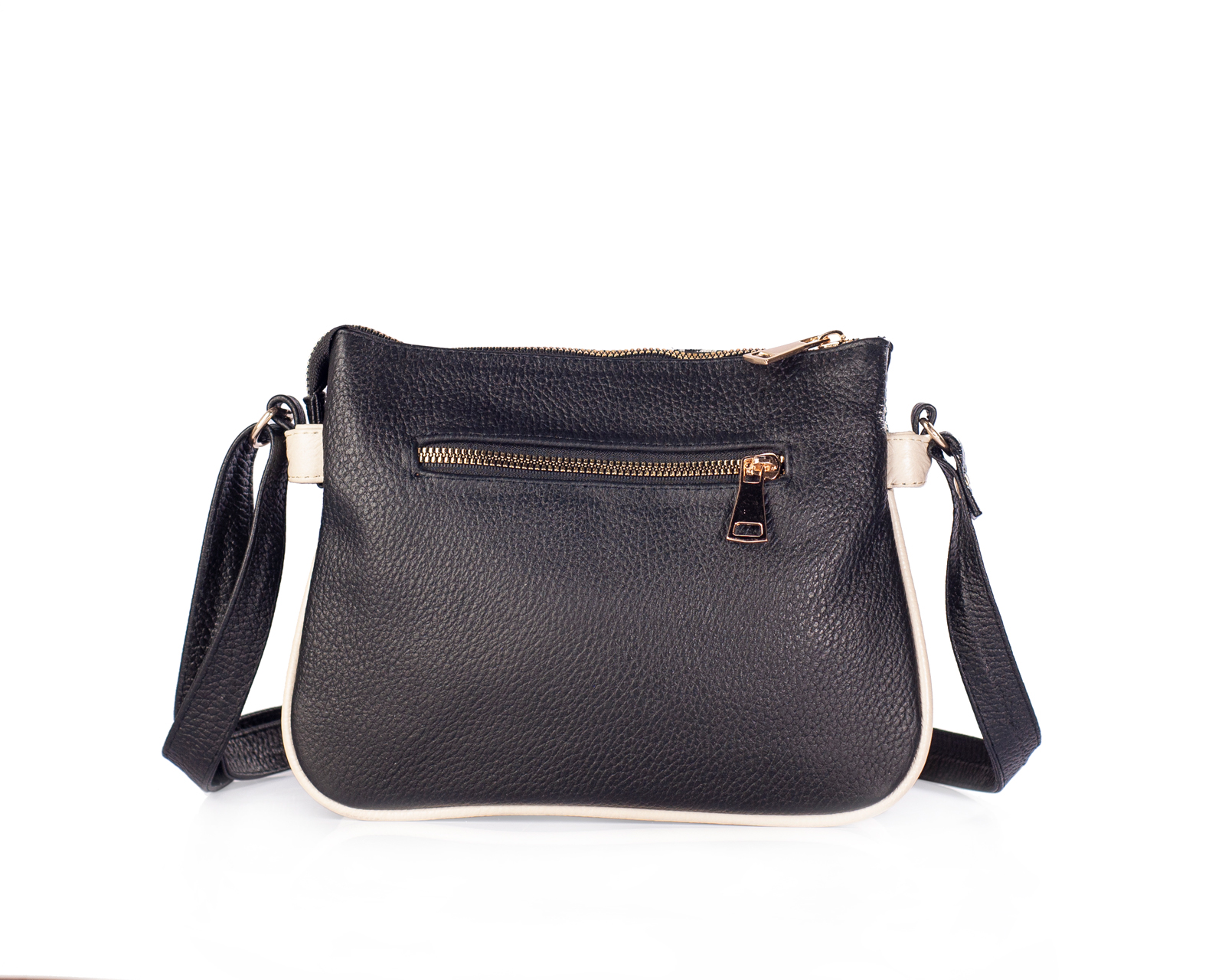 Foto 3 pulgar | Bolso Crossbody  A Ángelozano De Piel Vacuna Con Telar Étnico, Modelo Jaqueline