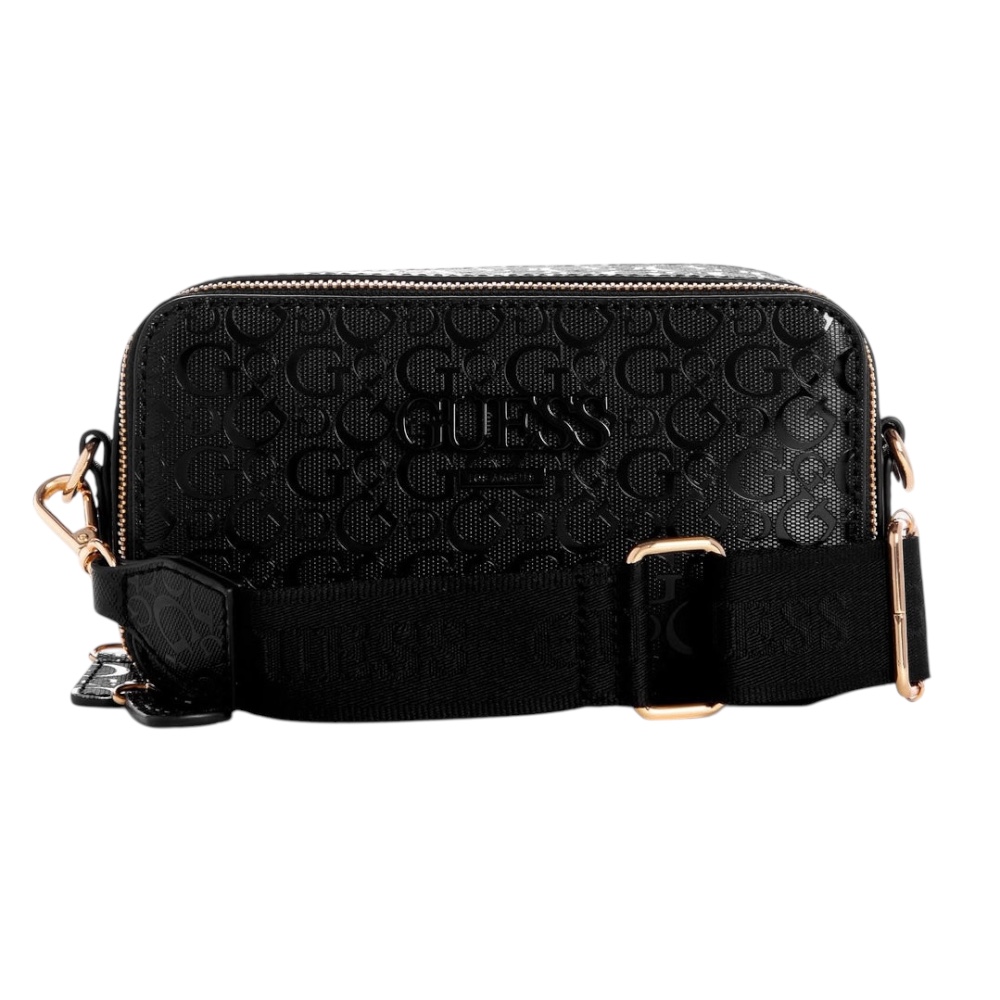 Foto 2 pulgar | Bolsa Crossbody Mini Guess Negra