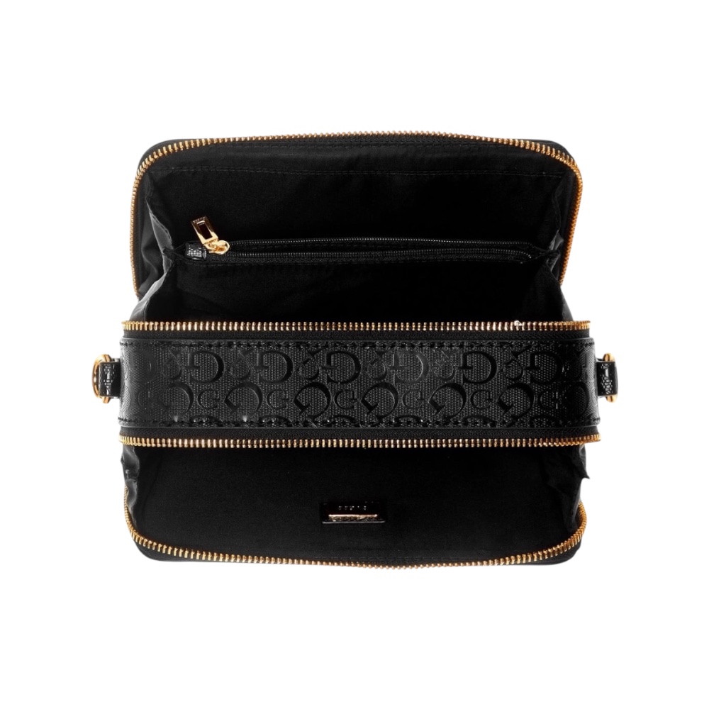 Foto 4 pulgar | Bolsa Crossbody Mini Guess Negra
