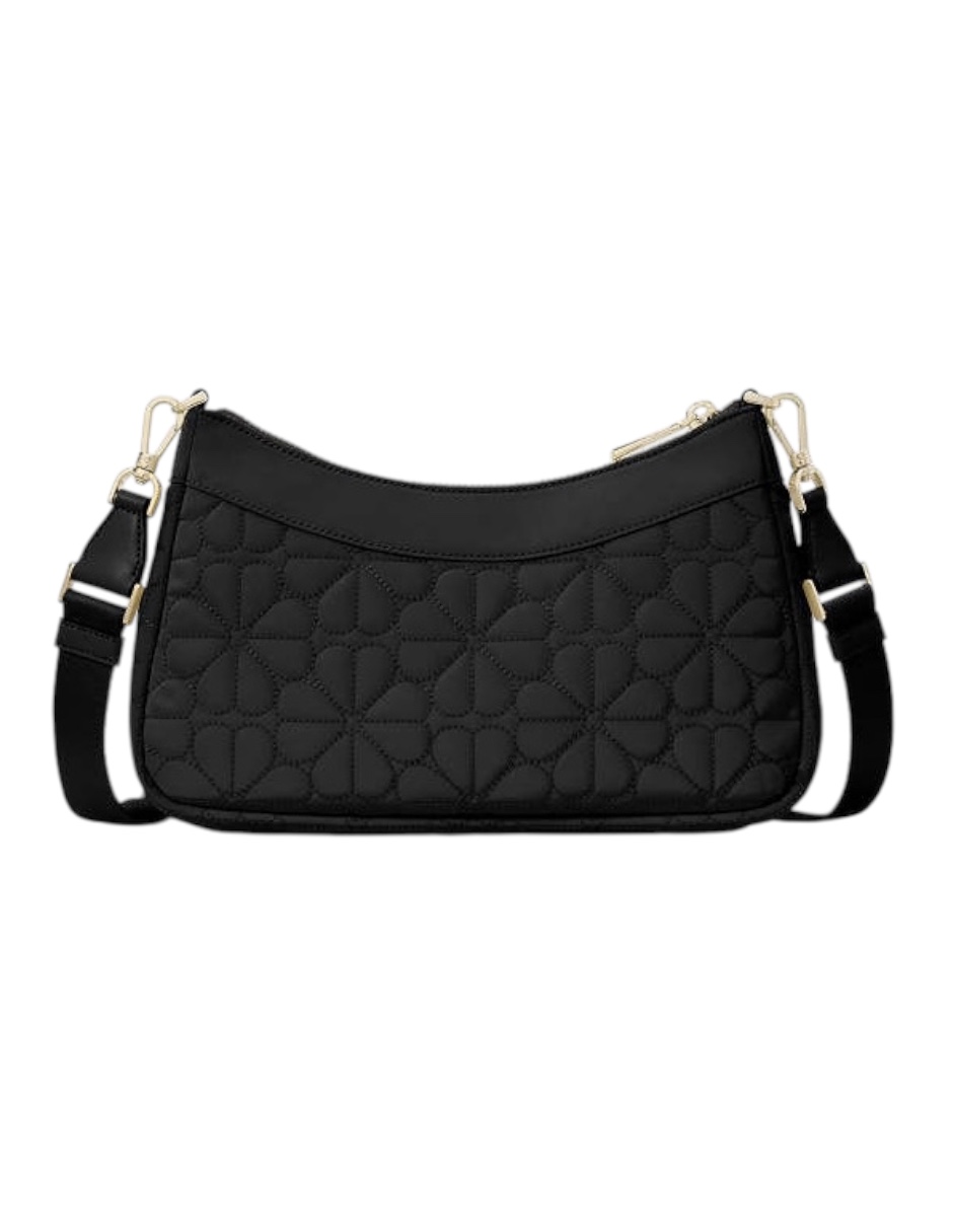 Foto 5 pulgar | Bolsa Crossbody Kate Spade Flower Quilted Color Negra