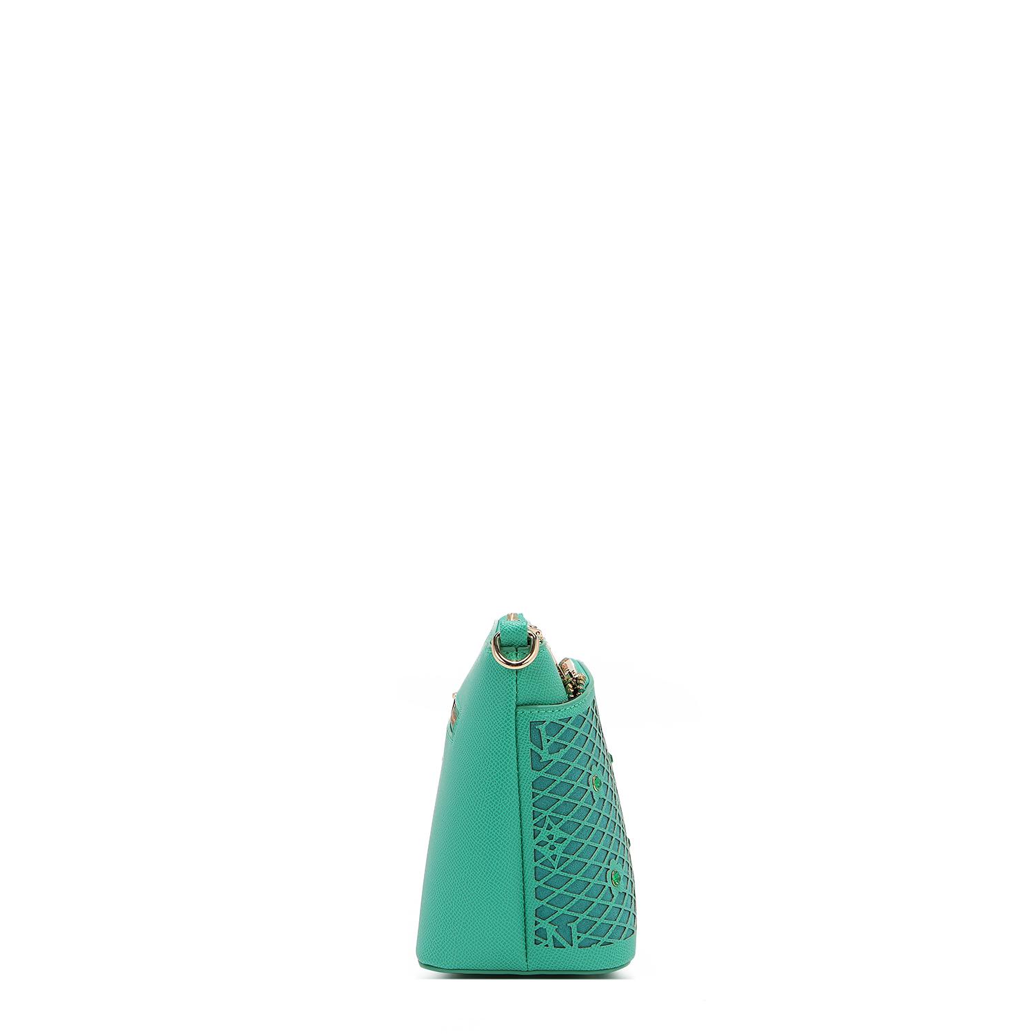 Foto 4 pulgar | Bolsa Crossbody De Nicole Lee De Corte Laser Y Pedrería