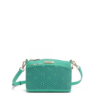 Foto 7 | Bolsa Crossbody De Nicole Lee De Corte Laser Y Pedrería