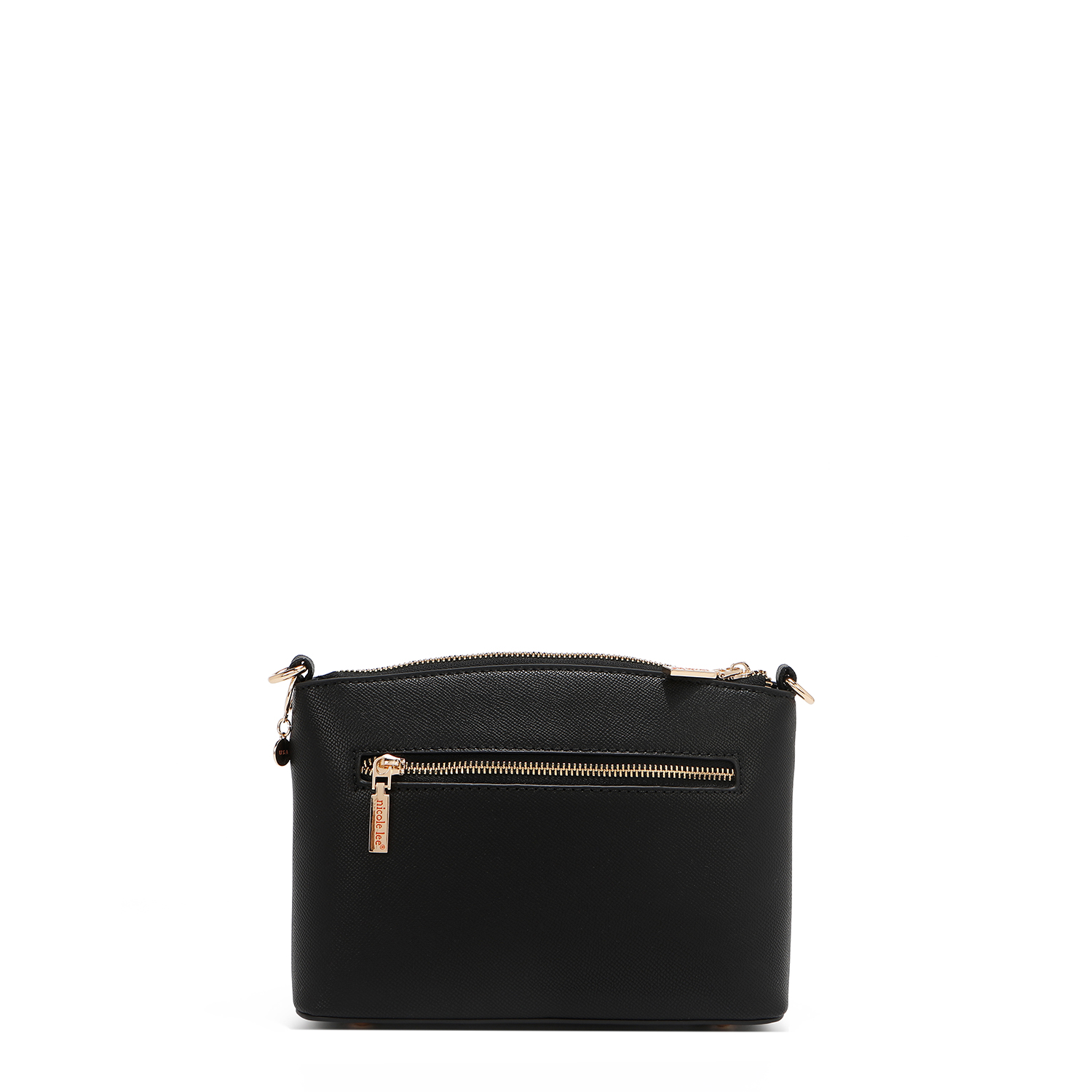 Foto 3 pulgar | Bolsa Crossbody De Nicole Lee De Corte Laser Y Pedrería