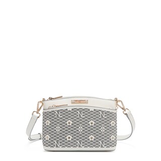 Foto 3 | Bolsa Crossbody De Nicole Lee De Corte Laser Y Pedrería
