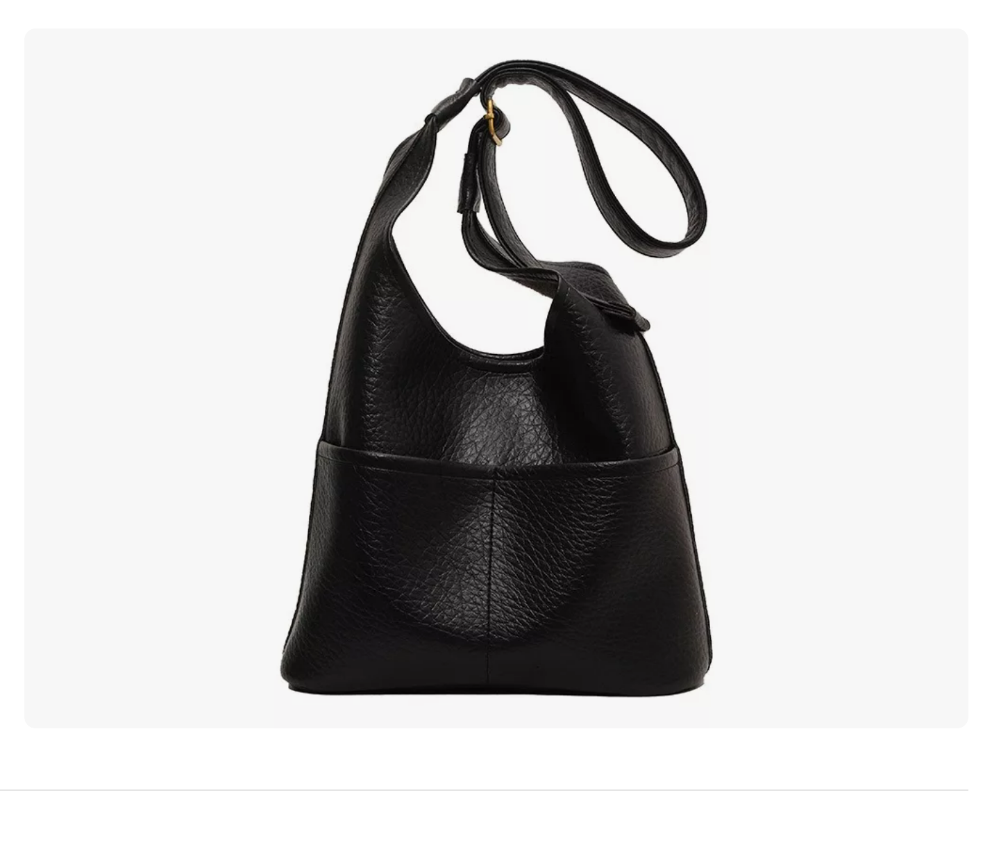 Foto 1 | Bolsa De Sillín Crossbody Bandolera Moda Vintage Para Dama Negro Xtellar