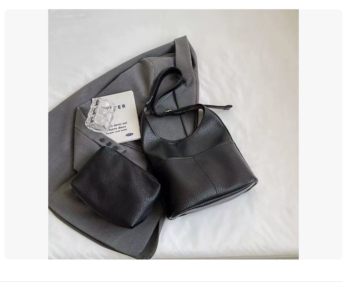 Foto 3 pulgar | Bolsa De Sillín Crossbody Bandolera Moda Vintage Para Dama Negro Xtellar