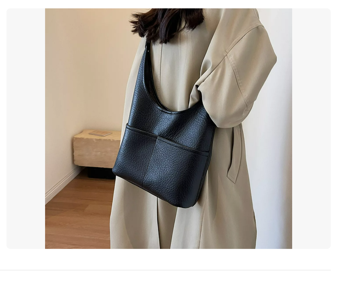 Foto 4 pulgar | Bolsa De Sillín Crossbody Bandolera Moda Vintage Para Dama Negro Xtellar