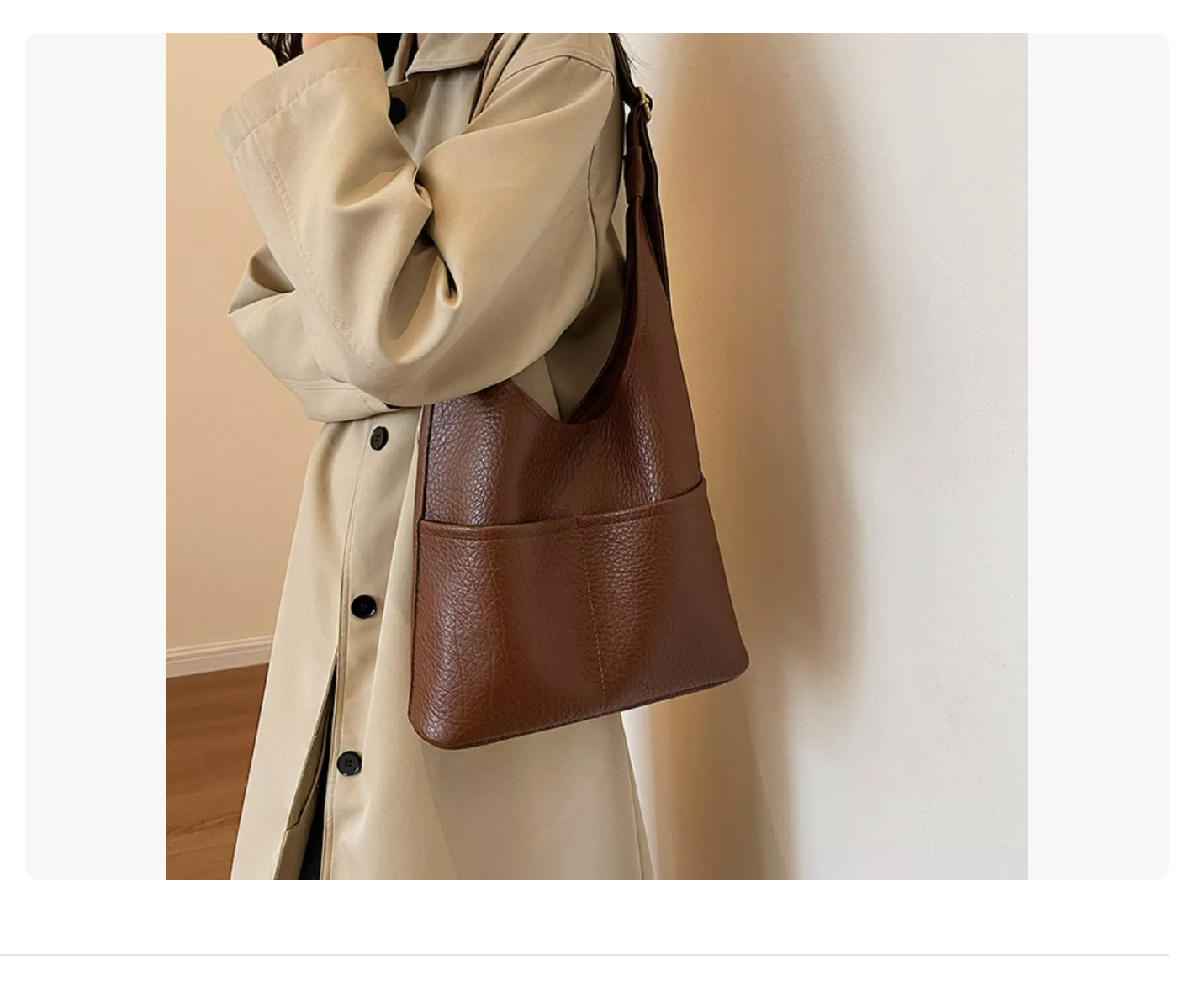 Foto 2 | Bolsa De Sillín Crossbody Bandolera Moda Vintage Para Dama Bordó Xtellar