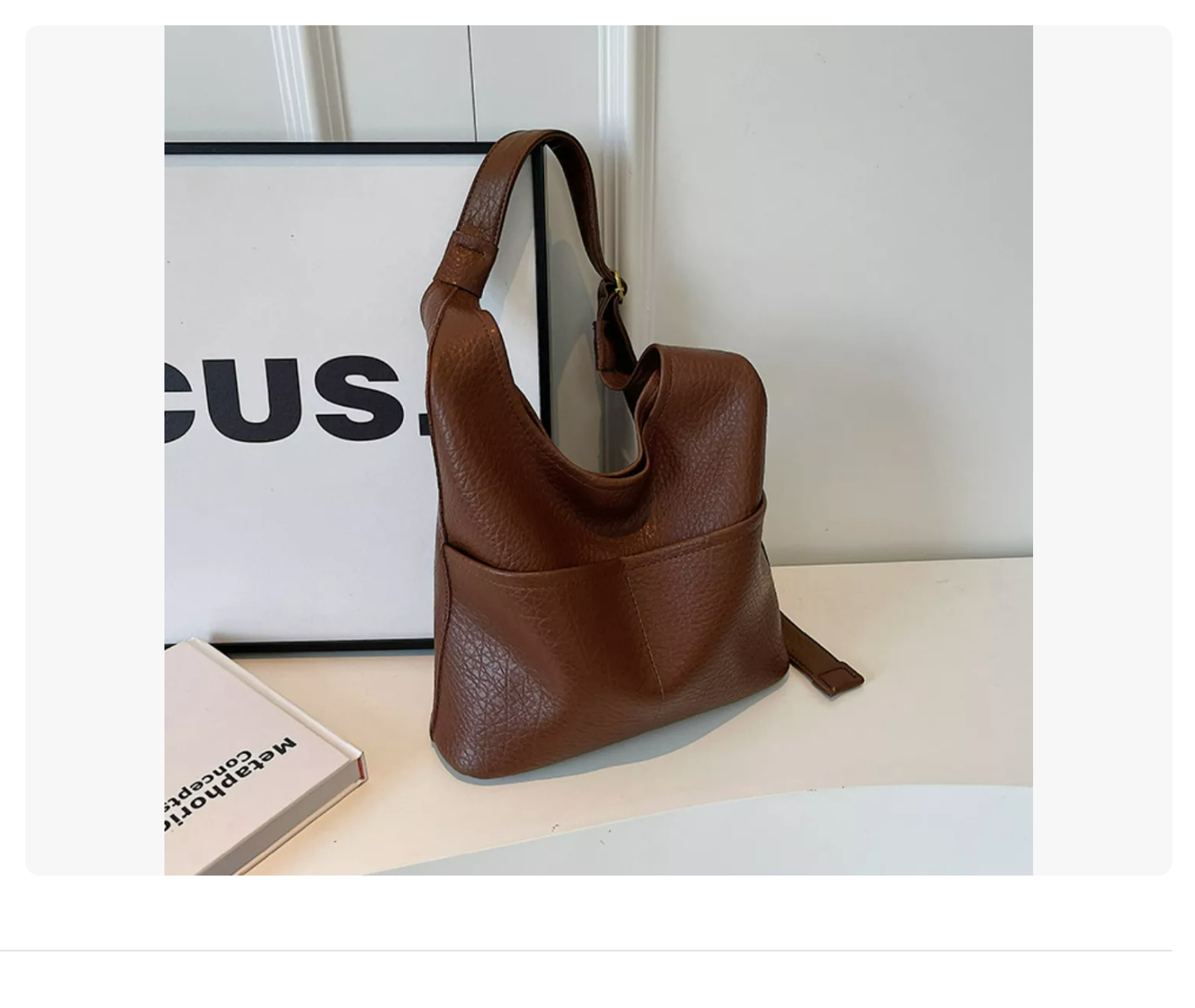 Foto 4 pulgar | Bolsa De Sillín Crossbody Bandolera Moda Vintage Para Dama Bordó Xtellar