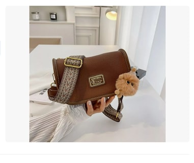 Foto 2 | Bolso Bandolera Para Mujer Pequeño Crossbody Bordó Xtellar