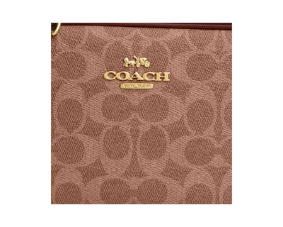 Foto 4 | Bolsa Coach Mini Jamie Camera Bag Signature Canvas Cy752 Color Café