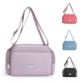 Foto 3 | Bolsa Bandolera Mujer Moda Dama Crossbody Gran Capacidad Color Violeta Xtellar