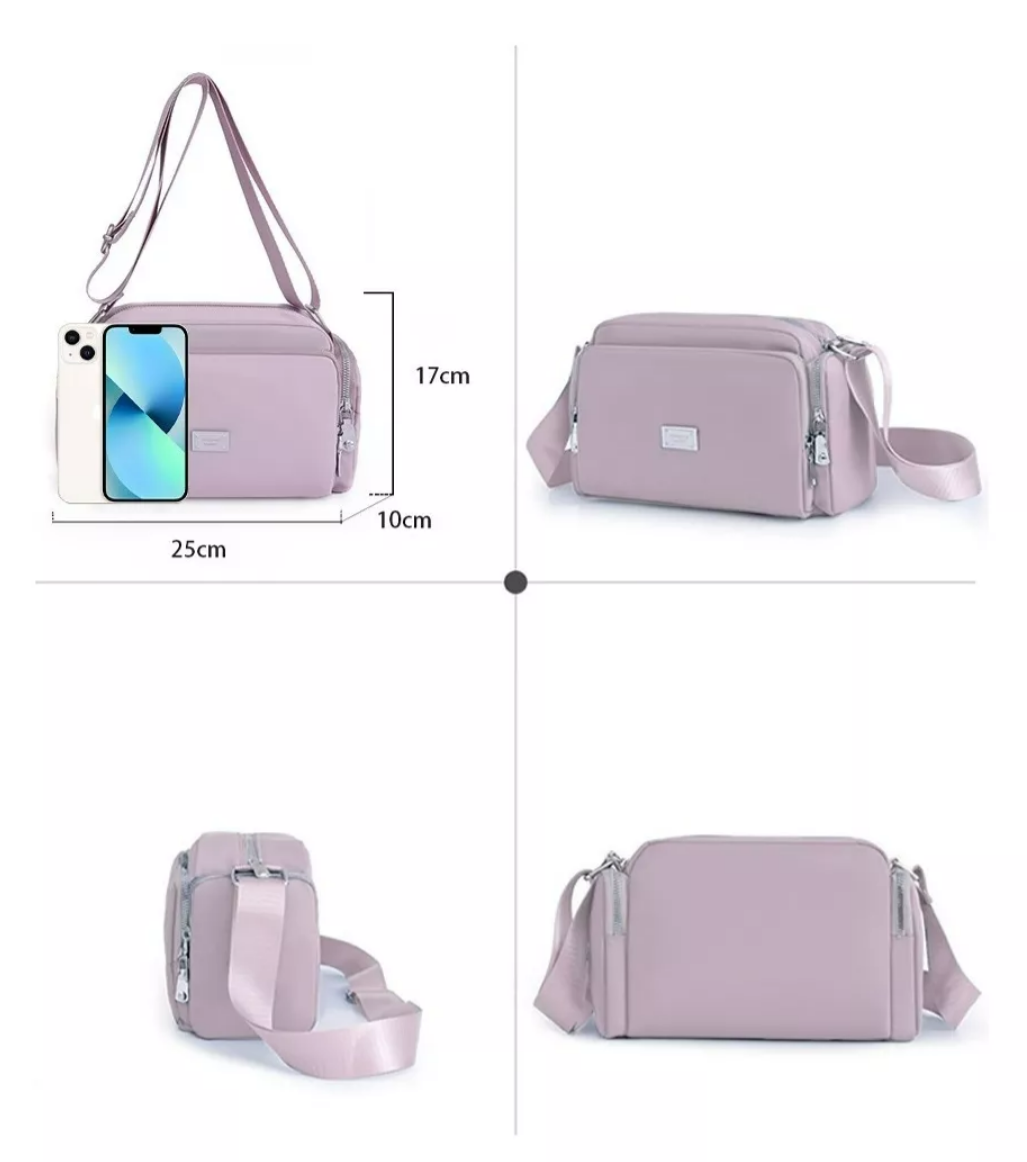 Foto 5 pulgar | Bolsa Bandolera Mujer Moda Dama Crossbody Gran Capacidad Color Violeta Xtellar