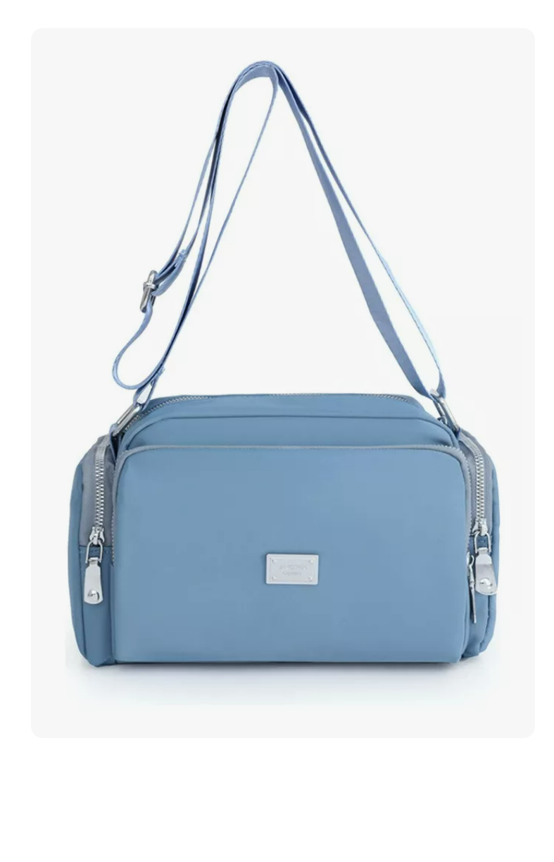 Foto 2 pulgar | Bolsa Bandolera Mujer Moda Dama Crossbody Gran Capacidad Color Celeste Xtellar