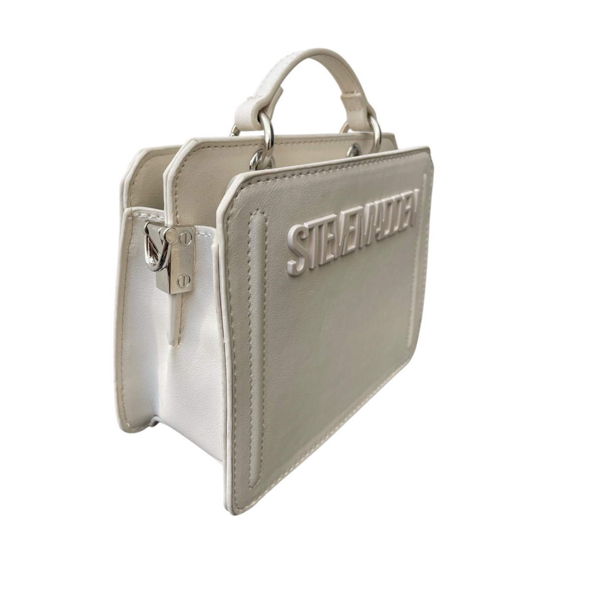 Foto 4 pulgar | Bolsa Para Dama Steve Madden Bevelymm Mini Cream Vanila