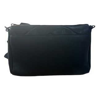 Foto 3 | Bolsa Shoulder True Religion De Piel Color Negra Con Logo Centrado