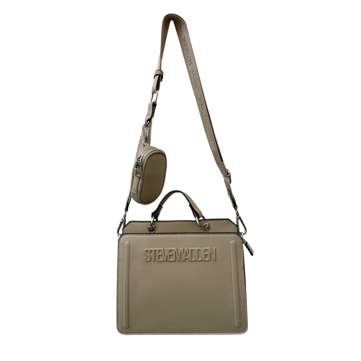 Foto 4 pulgar | Bolsa Para Dama Steve Madden Bevelyn Peanut