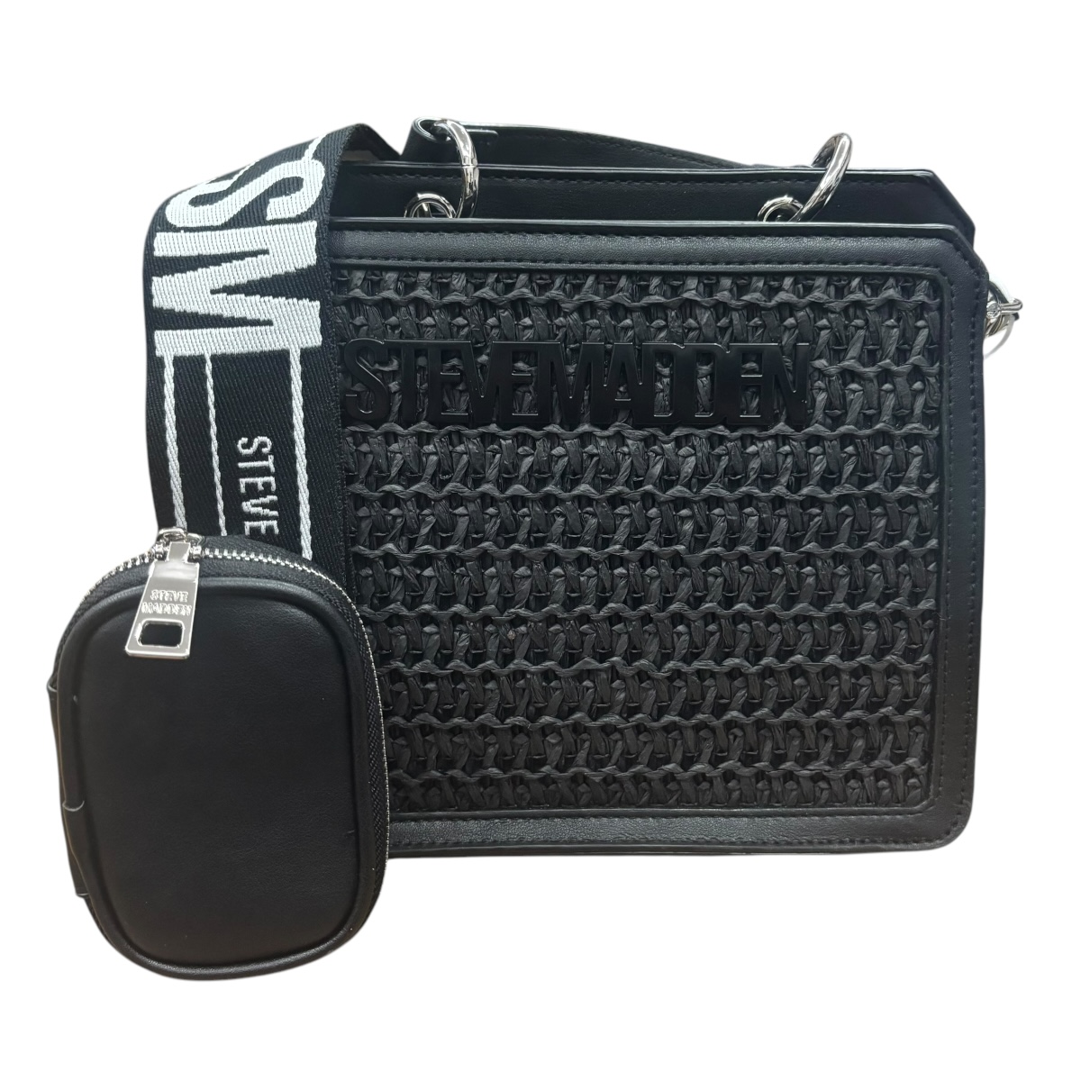 Foto 2 pulgar | Bolsa Shoulder Bevelyn-s Steve Madden Color Negro