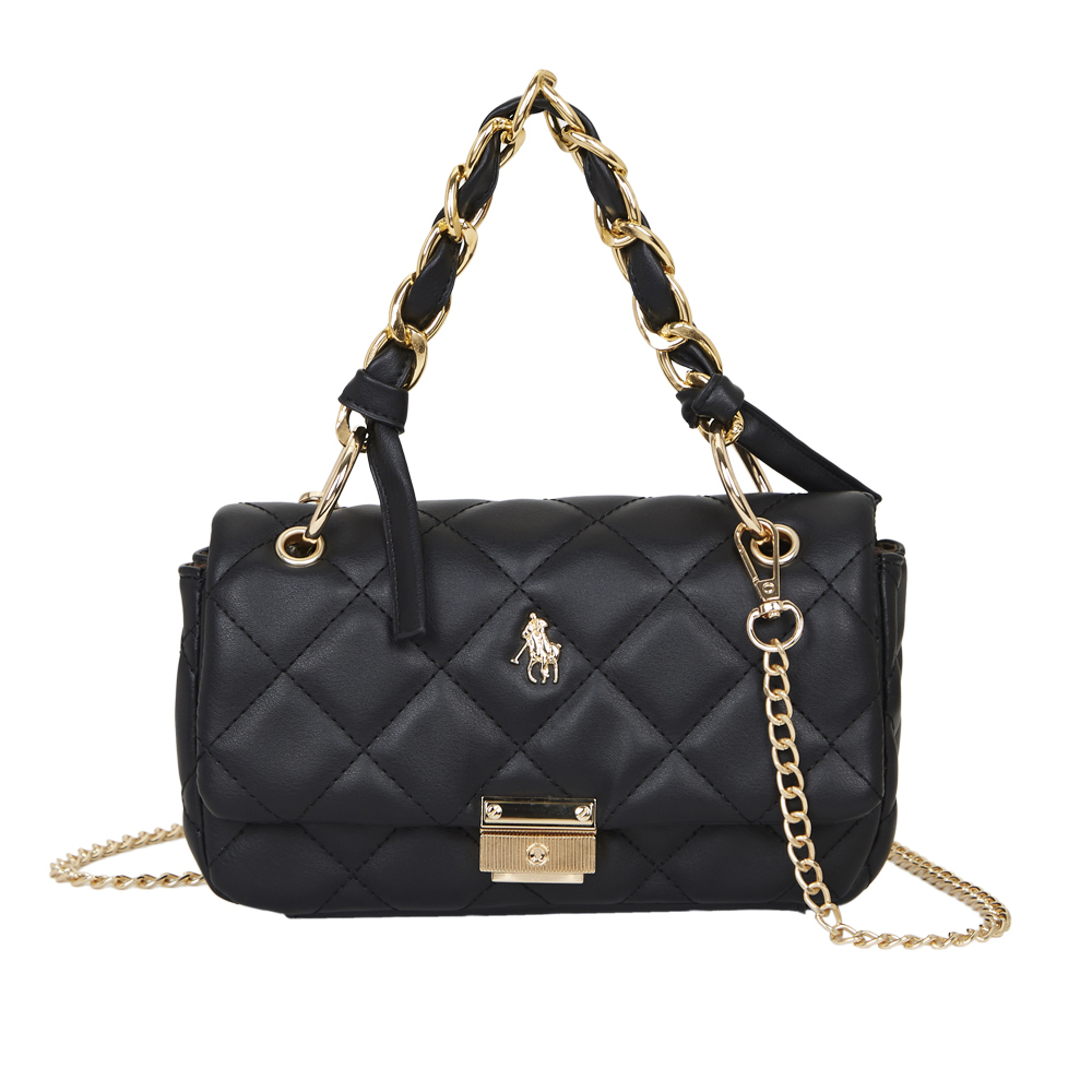 Foto 2 pulgar | Crossbody Hpc Polo Color Negro
