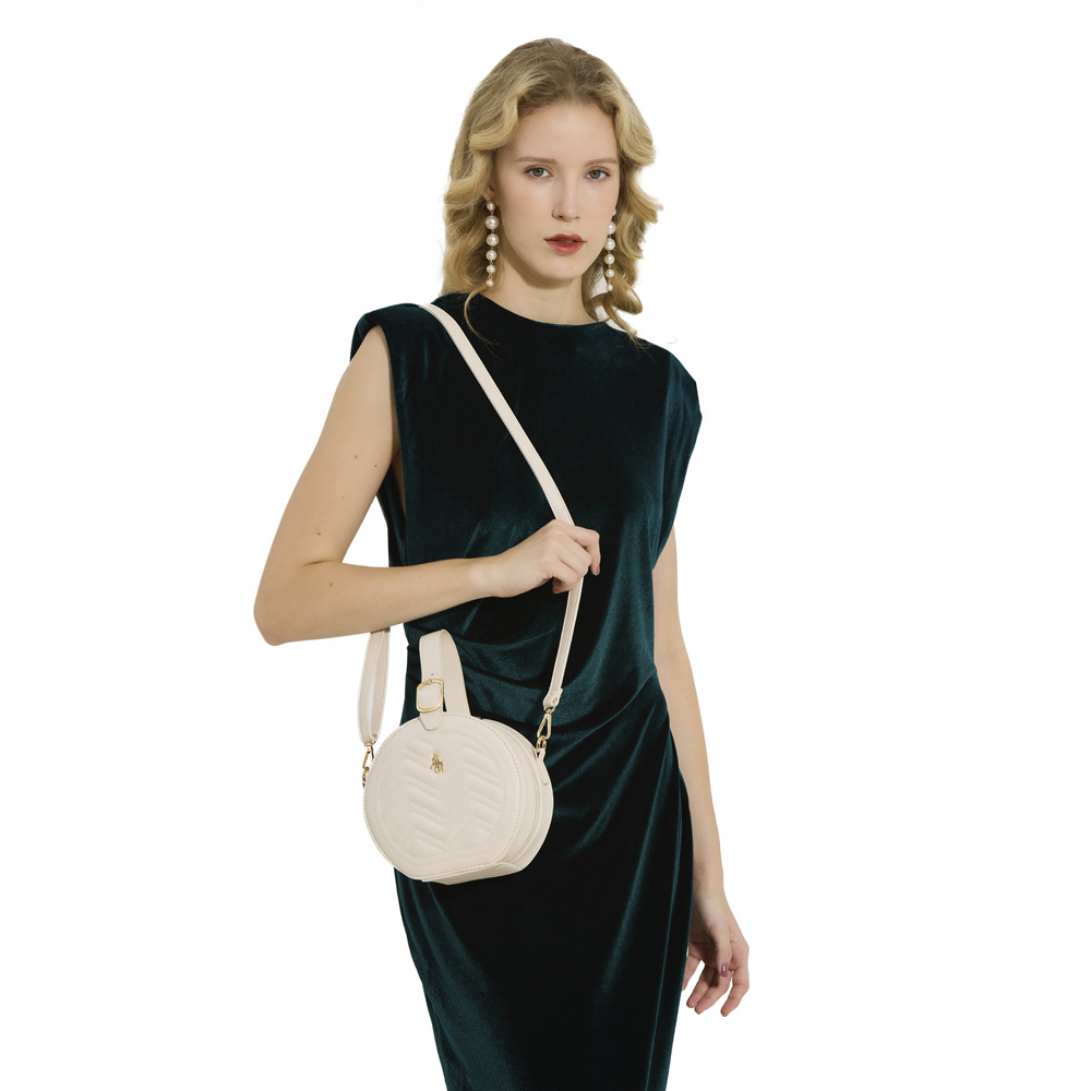 Foto 5 pulgar | Crossbody Hpc Polo Color Beige